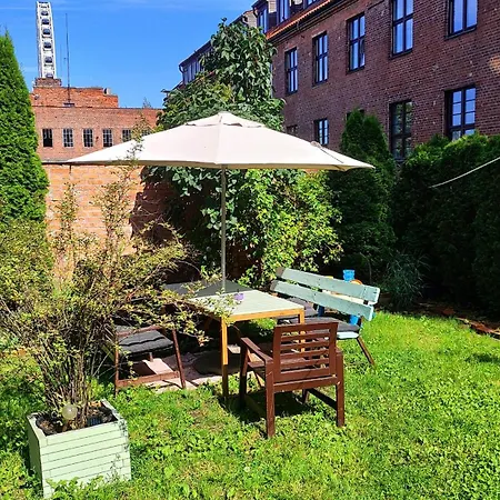 Old Town On Olowianka Island With Garden